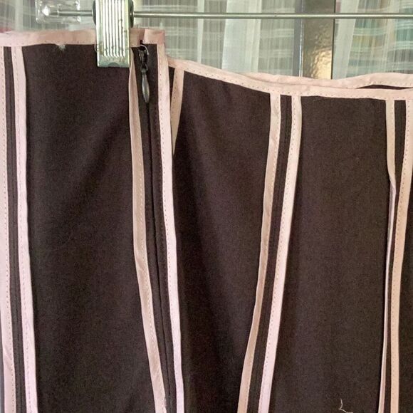 INC International Concepts A-Line Skirt Brown & Pink women’s 24W - Picture 5 of 6